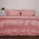 Простынь на резинке MirSon Tencel №02 Pink 150x200 см (2200009368905) - изображение 2