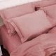 Простынь на резинке MirSon Tencel №02 Pink 150x200 см (2200009368905) - изображение 3