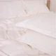 Простынь на резинке MirSon Tencel №01 White 80x190 см (2200009368219) - изображение 8