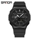 Наручні годинники Sanda 3167 All Black - зображення 1