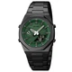 Наручні годинники Skmei 1816BKGNBK Black Green-Black - зображення 1