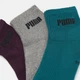 Набор женских носков коротких хлопковых Puma Unisex New Generation Cushioned Qua 93839310 39/42 3 пары Зеленый (8720245622950) - изображение 3