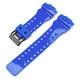 Ремінець для годинника Ремінець для Casio G-Shock GA-100/110/120 Blue-Glossy BK - зображення 2