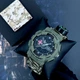 Наручний годинник Patriot 005AGSU ЗСУ Паракордовий ремінець Camo Green + Коробка - изображение 3