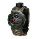 Наручний годинник Patriot 005AGSU ЗСУ Паракордовий ремінець Camo Green + Коробка - изображение 6