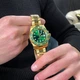 Чоловічий наручний годинник Pagani Design PD-1661 Yellow Gold-Green - изображение 2