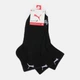 Набор женских носков коротких хлопковых Puma Cushioned Quarter Unisex 93858101 35-38 3 пары Черный (8720245636445) - изображение 5