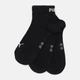 Набор женских носков коротких хлопковых Puma Unisex Quarter Plain 93858906 39/42 3 пары Черный (8720245637589) - изображение 2