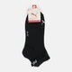 Набор женских носков коротких хлопковых Puma Unisex Quarter Plain 93858906 39/42 3 пары Черный (8720245637589) - изображение 6