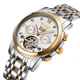 Наручний годинник Skmei M029TGDSI Gold-Silver-Silver - изображение 2