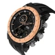 Наручні годинники Sanda 6012 Black-Rose Gold - зображення 2