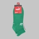 Набор женских носков коротких хлопковых Puma Elements Unisex Plain Q 94710802 35/38 3 пары Green/White (8720245958295) - изображение 6