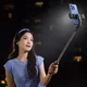 Селфи-палка трипод Rtako Q10R Mini Clip selfie stick Black (6942063215332) - изображение 5