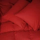 Простынь на резинке MirSon Фланель 009 Red 150x200 см (2200009651939) - изображение 1
