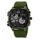 Часы Skmei кварцевые силиконовые 56х56 мм зелёные (673773) - изображение 1