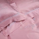 Простынь на резинке MirSon Imperial Tencel №02 Pink 80x160 см (2200010753721) - изображение 3