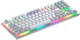 Klawiatura przewodowa Hator Gravity TKL US layout USB White (8721249196072) - obraz 4