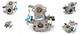 Карбюратор Falcon для бензопил Jonsered CS 2255 (5448830-01, 5052784-01) - зображення 3