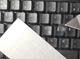 Наклейка на клавиатуру Best Key Universal матовая прозрачная БЕЛАЯ, 48 клавиш. - изображение 2