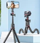 Штатив трипод Rtako C03 Octopus Extendable Tripod Selfie Stick with Detachable Phone Holder Black (6942063212416) - изображение 9