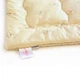 Набор MirSon №9551 Gold Camel Hand Made Одеяло всесезонное Полуторное 140х205 Wool + Подушка 50х70 (2200010806120) - изображение 5