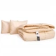 Набор MirSon №9562 Gold camel Одеяло зимнее Евро 200х220 Wool + Две подушки 50х70 (2200010806328) - изображение 2