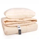 Набор MirSon №9563 Gold camel Одеяло всесезонное Полуторное 140х205 Wool + Подушка 50х70 (2200010806168) - изображение 1