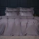 Простынь на резинке MirSon Imperial Tencel №06 Gray 140х200+25 см (2200010755527) - изображение 3
