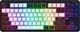 Клавіатура бездротова Hator Rockfall 3 Mecha TKL Orange Wireless/Bluetooth/USB US layout Black (8721249230028) - зображення 1