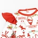 Боди Dexter`s-платье для девочки новогоднее с крылышками и повязкой santa 86 см - изображение 2
