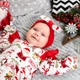 Боди Dexter`s-платье для девочки новогоднее с крылышками и повязкой santa 86 см - изображение 10