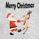 Боди Dexter`s детский из кулира merry christmas 68 см - изображение 3