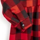 Платье с начесом Dexter`s в клетку plaid 98 см красный - изображение 4