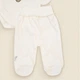 Комплект боді повзунки Dexter`s молочний hello baby 56 см - зображення 3
