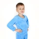 Пижама Dexter`s детская теплая из плюша однотонная blue 98 см - изображение 3