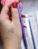 Контурний механічний олівець для очей та губ Kajal Cos Art 02 Violet - изображение 1