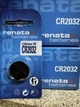 Батарейка Renata CR2032 3V lithium - изображение 1