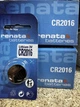 Батарейка Renata CR2016 3V lithium - зображення 2