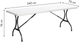 Stół cateringowy bankietowy ogrodowy składany ModernHome by Multistore 240x70 cm (5903089061557) - obraz 3