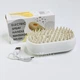 Электрическая паровая щетка для вычесывания собак и кошек Steamy Brush Pet, аккумуляторная щетка расческа с паром по уходу за шерстью XL-889-White/Beige - изображение 8