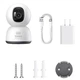 Розумна IP-камера відеоспостереження для дому Baseus Security P1 Lite Indoor 2K з нічним баченням (S0TV022130) White - зображення 7