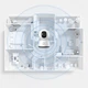 Розумна IP-камера відеоспостереження для дому Baseus Security P1 Lite Indoor 2K з нічним баченням (S0TV022130) White - зображення 8