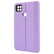 Чохол книжка WAVE FIBRA Flip Case Xiaomi Redmi 10C Light Purple - зображення 3