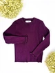 Кофта H&M 116 см бургунді артикул Л896 - изображение 1