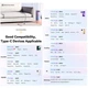 Кабель Essager Weilan USB-A - Type-C 100W/7A Fast Charging Cable 3м black - зображення 5