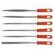 Набір надфілів Top Tools (220 мм, 6 мм, 6 шт) алмазні з рукояткою (25314) - зображення 1