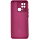 Чехол Silicone Cover для Xiaomi Redmi 10C Marsala - изображение 2