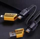 Кабель для быстрой зарядки универсальный 4 в 1 Lightning micro-USB USB Type-C Черный - изображение 1
