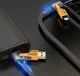 Кабель для быстрой зарядки универсальный 4 в 1 Lightning micro-USB USB Type-C Черный - изображение 5