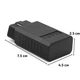 Автосканер для диагностики авто и двигателя / сброса ошибок с Bluetooth OBD2 ELM327 Conducir автомобильный диагностический сканер, 7.5х4.5х2.5 см, черный (104031090) - изображение 6